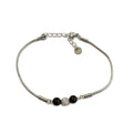 TDS BP33022S Bracciale in acciaio con Su Coccu e zirconata