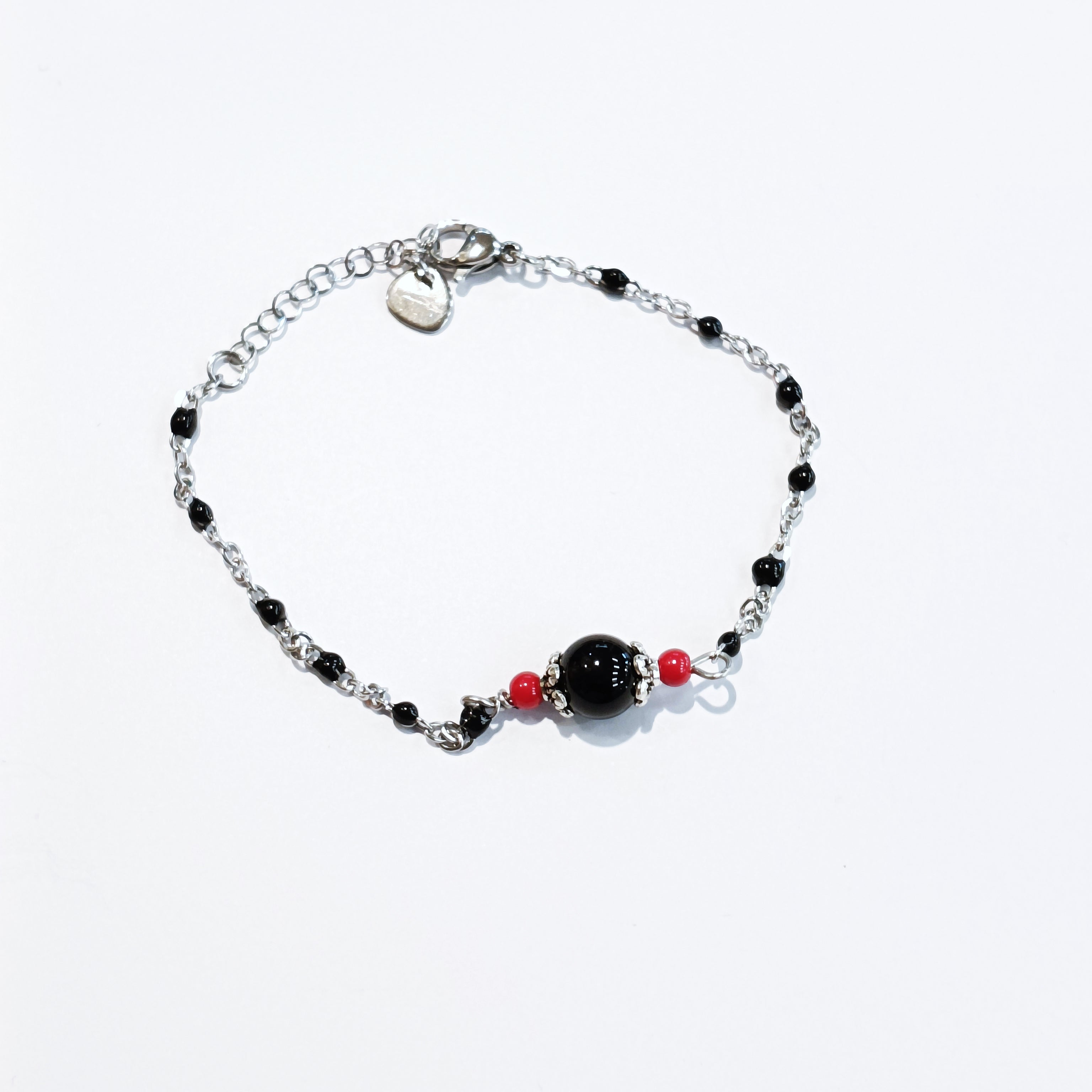 TDS BP33032 Bracciale con Su Coccu e perline