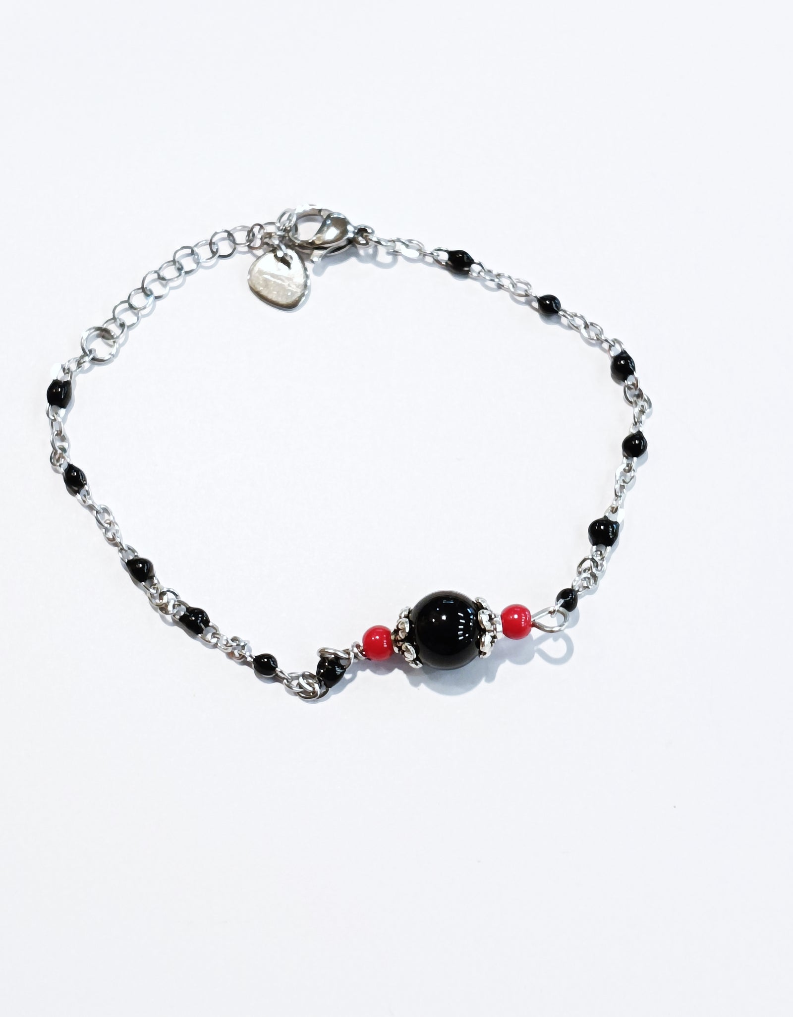 TDS BP33032 Bracciale con Su Coccu e perline