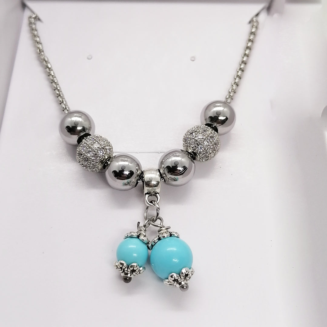 TDS BP33035 Bracciale doppio con palline