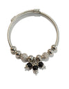 TDS BP33045 Bracciale rigido Su Coocu e sfera zirconata