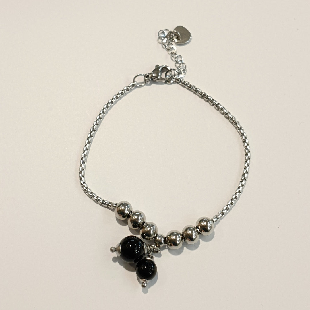 TDS BP33048 Bracciale in acciaio con Su Coccu