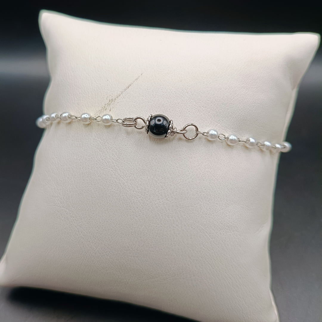 TDS Bracciale con Su Coccu e perline