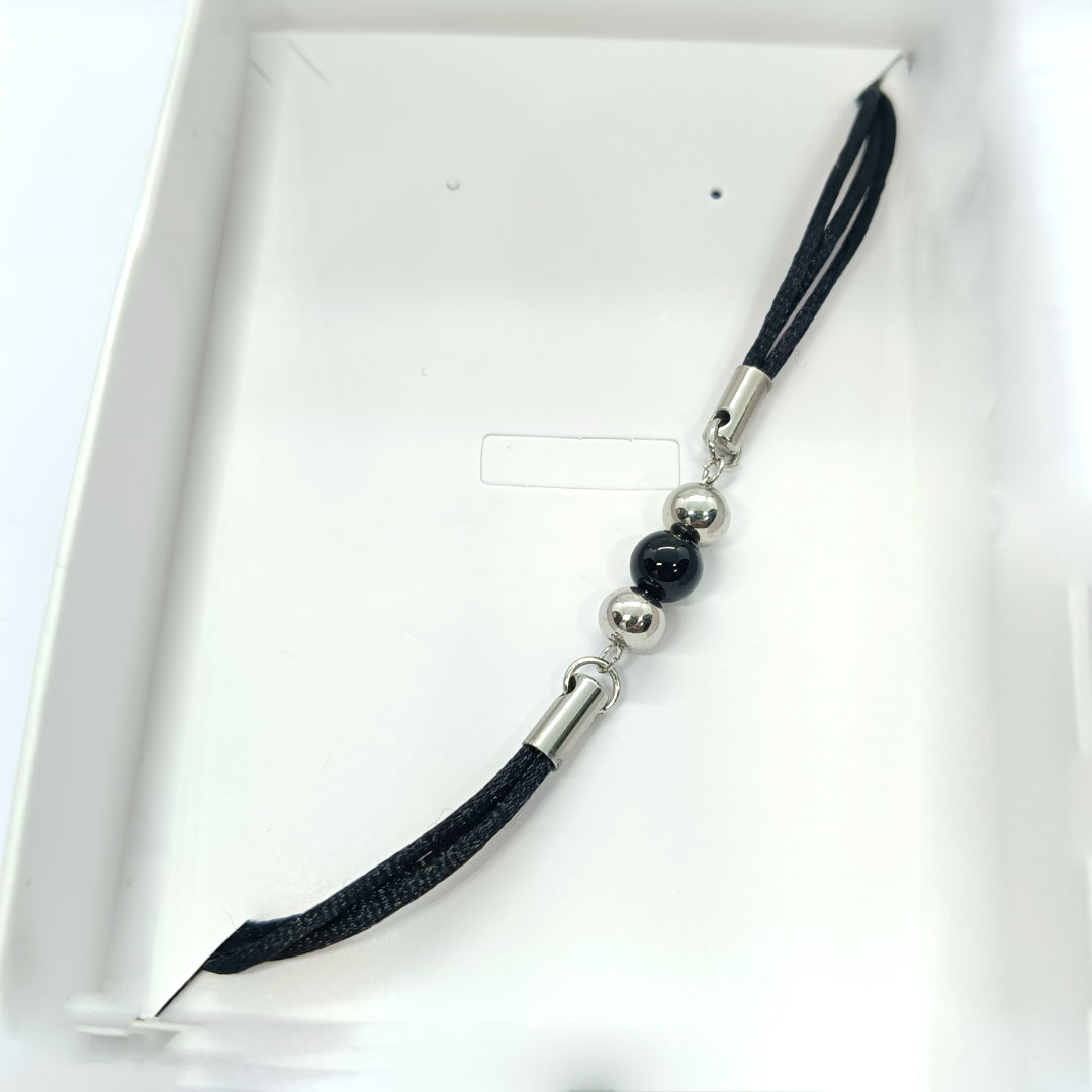 TDS BP33014AN Bracciale in tessuto con Su Coccu e sferetta