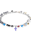 Bracciale Agios Iesus pendenti