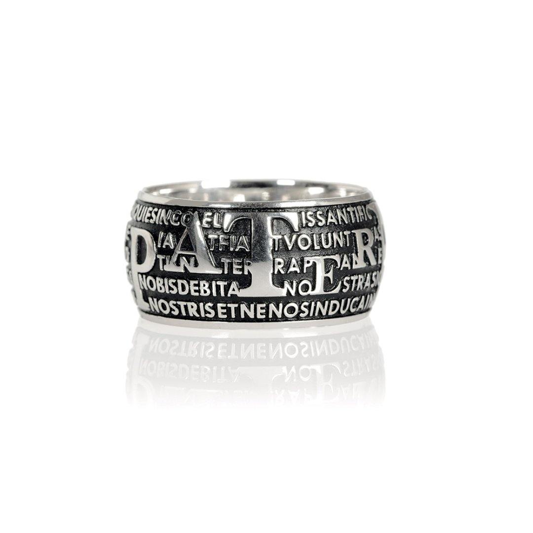 Anello Agios Precem Pater - pianaecasti-gioielleria