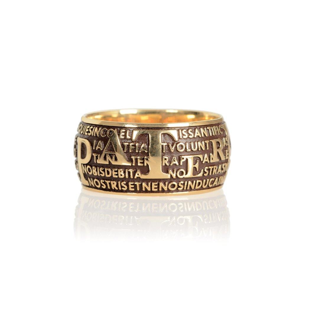 Anello Agios Precem Pater - pianaecasti-gioielleria