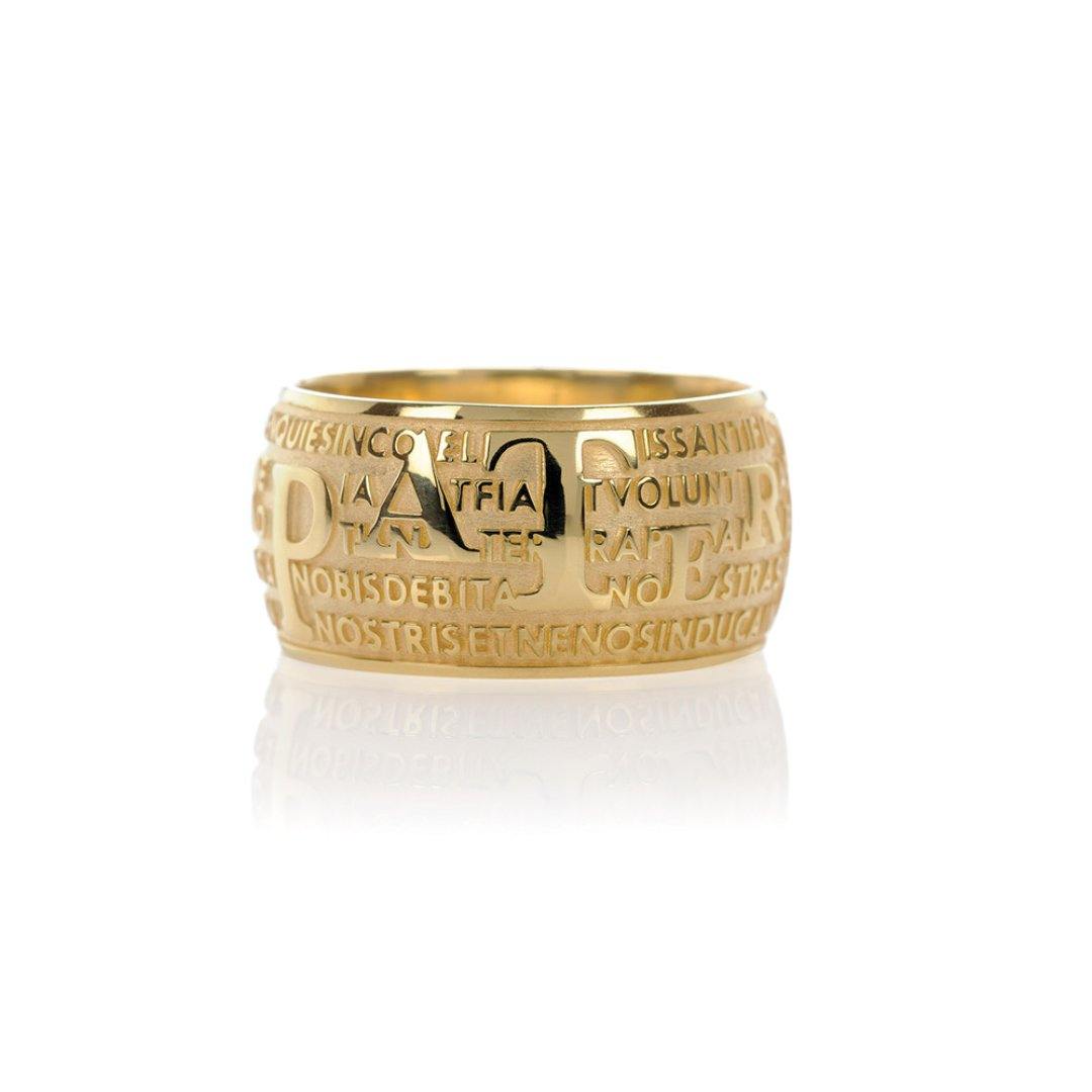 Anello Agios Precem Pater - pianaecasti-gioielleria