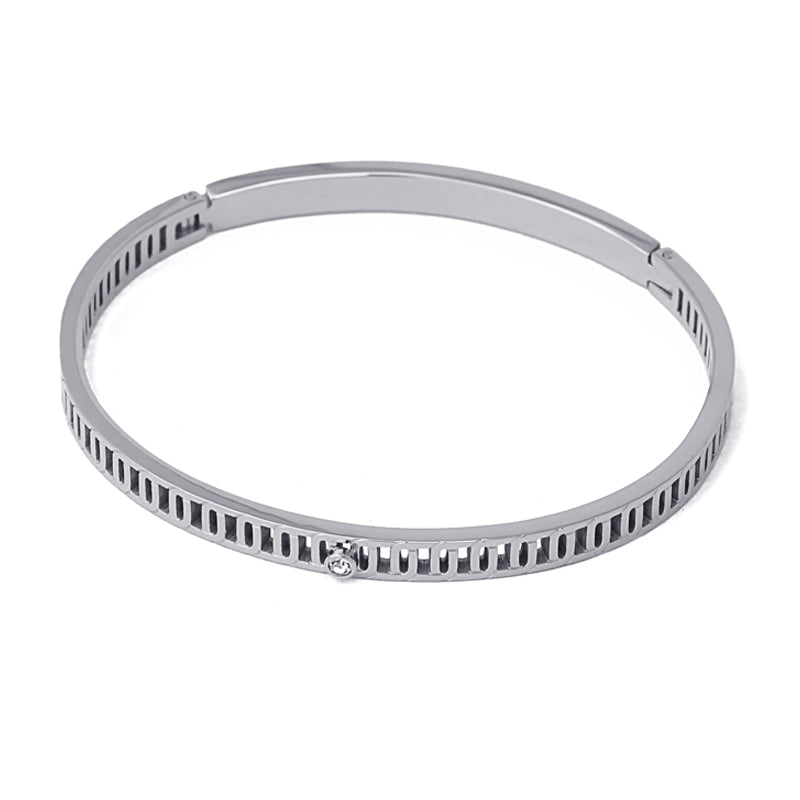 Anartxy BPU254 Bracciale rigido zirconi