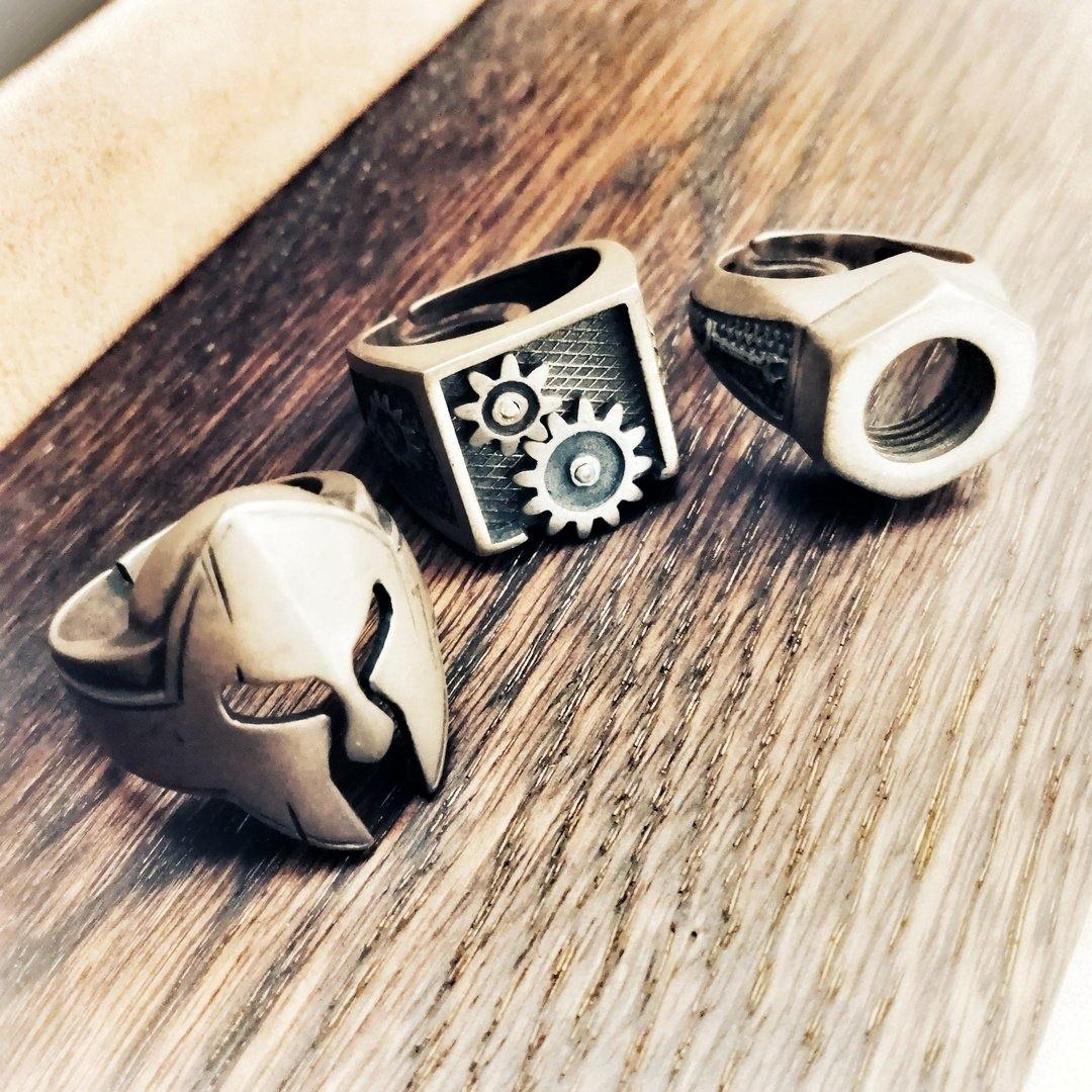 Anello Uomo argento RINGS - pianaecasti-gioielleria