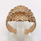 FIT 63214ZIRC Fede sarda Campidanese larga zirconi - pianaecasti-gioielleria