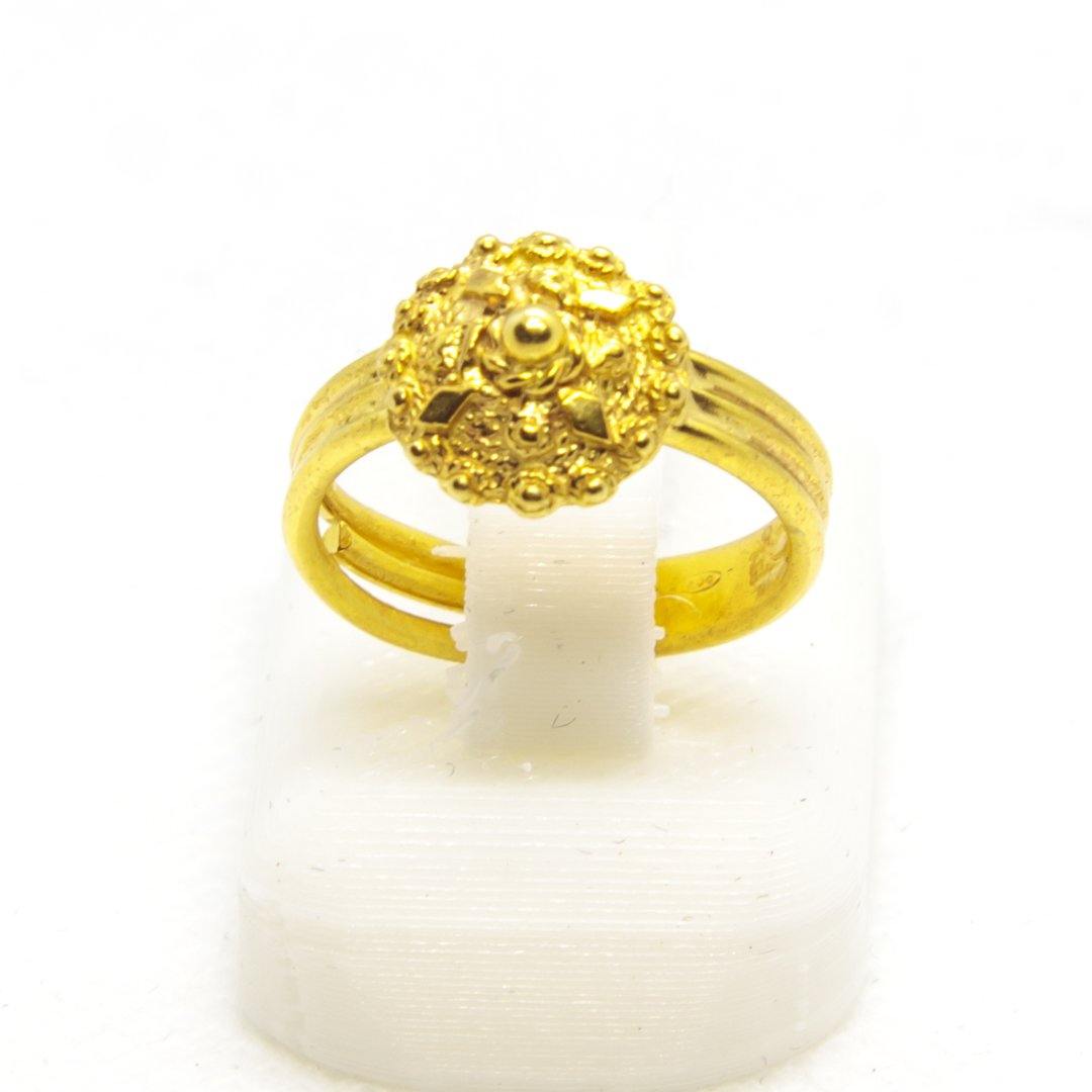 FIT 6627 anello tipo Bottone sardo bambina - pianaecasti-gioielleria