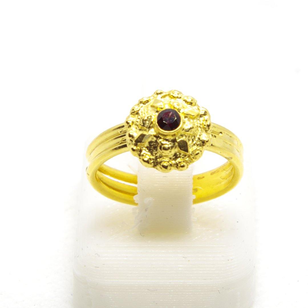 FIT 6627 anello tipo Bottone sardo bambina - pianaecasti-gioielleria