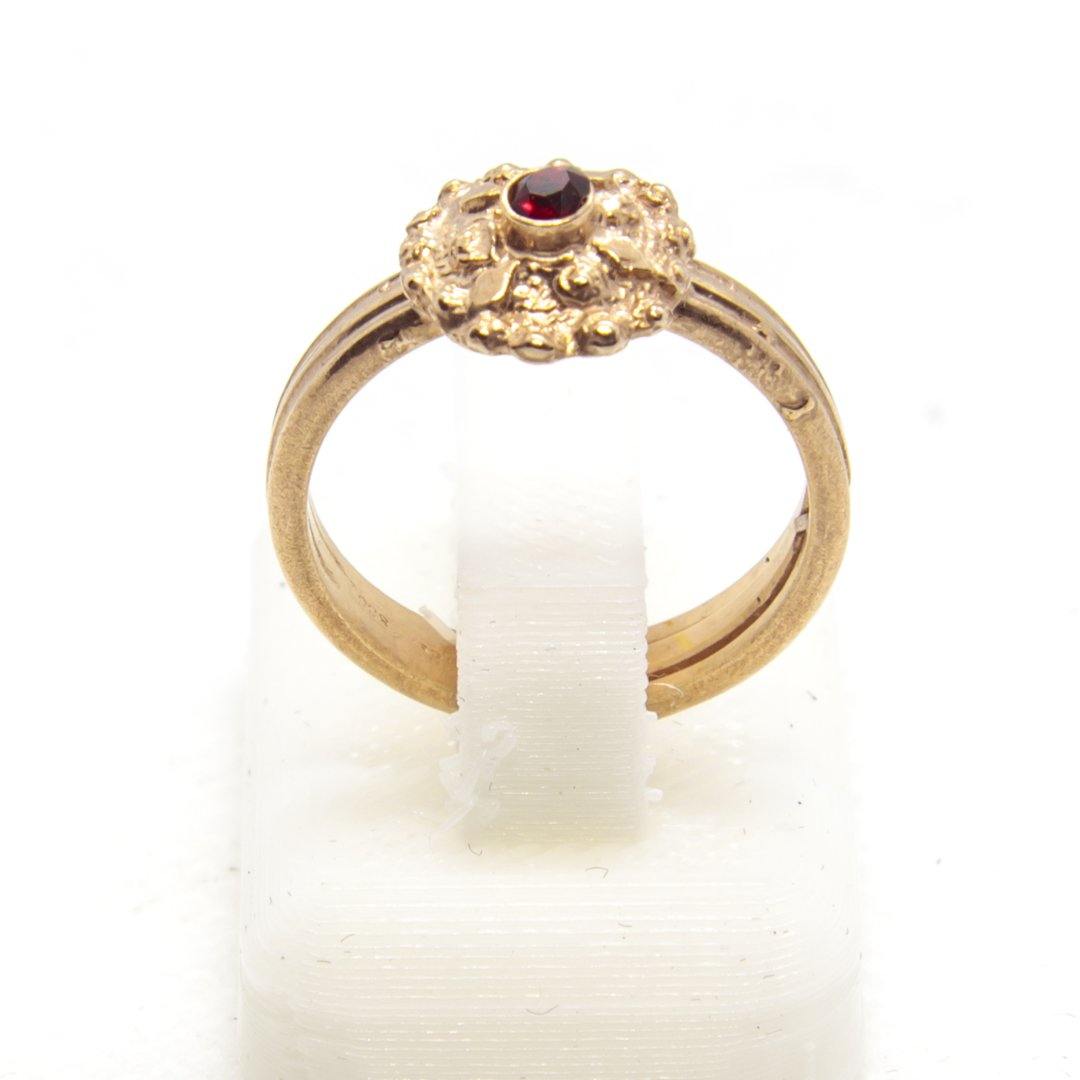 FIT 6627 anello tipo Bottone sardo bambina - pianaecasti-gioielleria