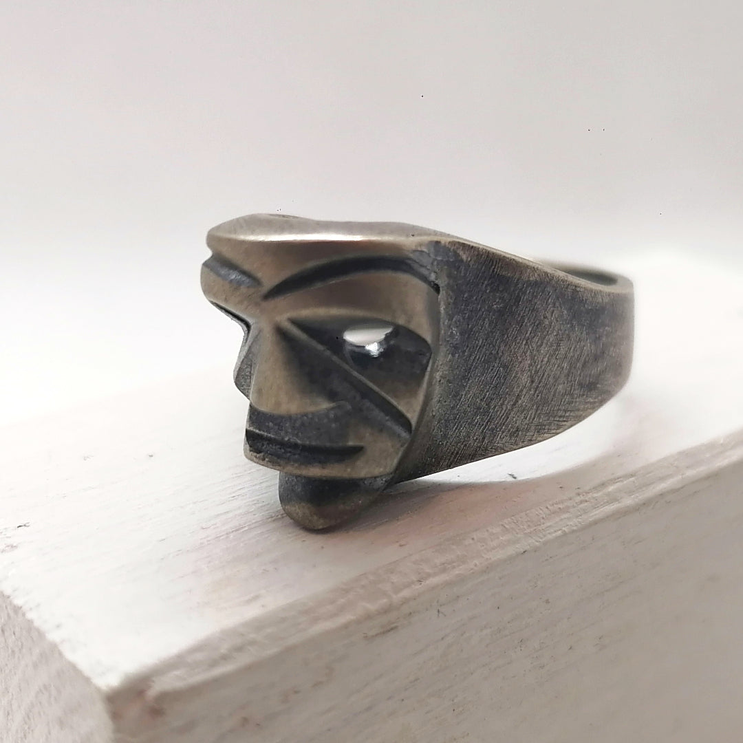 Filu e Trama Anello Uomo S'Omine regolabile