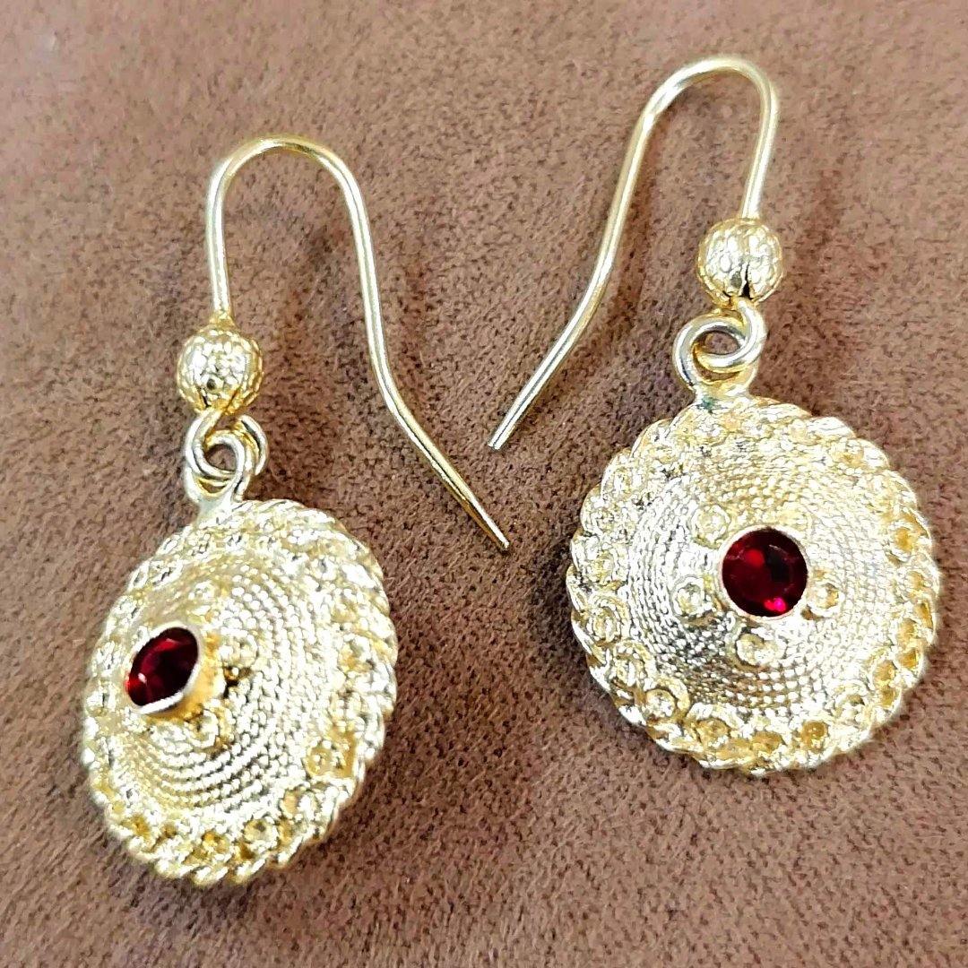 FIT orecchini tipo Bottone sardo piccoli - pianaecasti-gioielleria