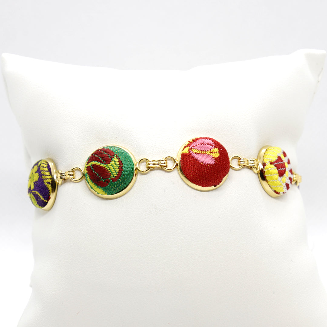 Furighedda Arcu de Chelu Bracciale in Broccato