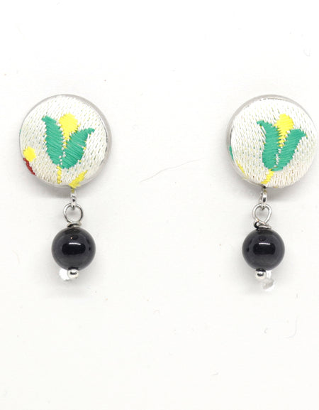 Furighedda Cocchetto Orecchino pendente Su Coccu e Broccato