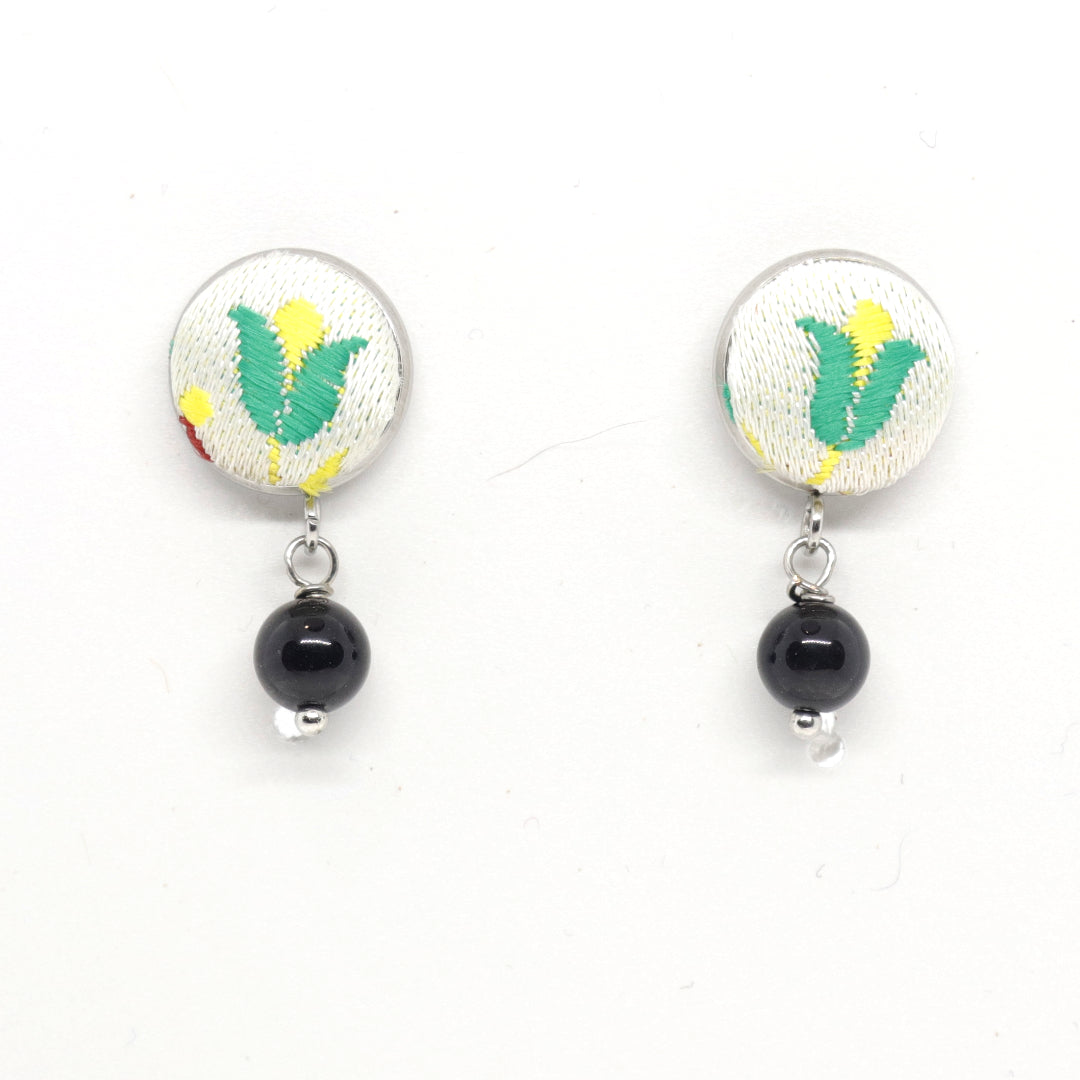 Furighedda Cocchetto Orecchino pendente Su Coccu e Broccato