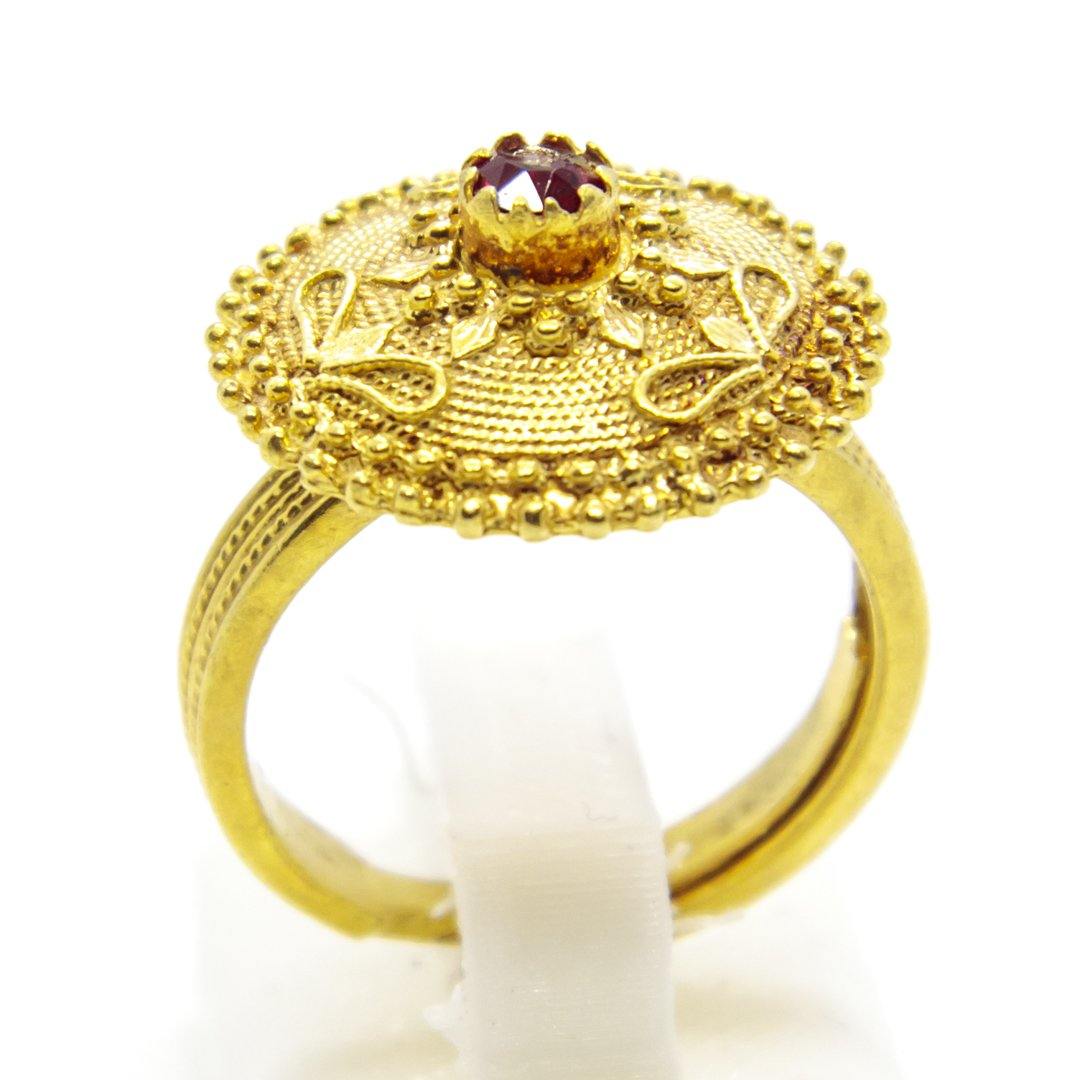 FIT anello tipo Bottone sardo - pianaecasti-gioielleria