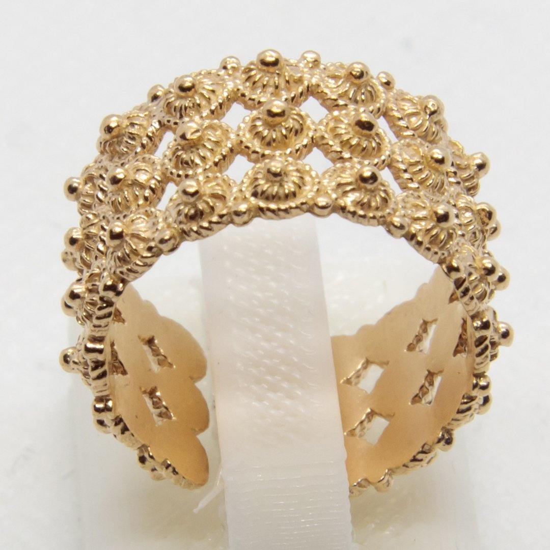 FIT 6636 Fede sarda 3 fili aperta - pianaecasti-gioielleria