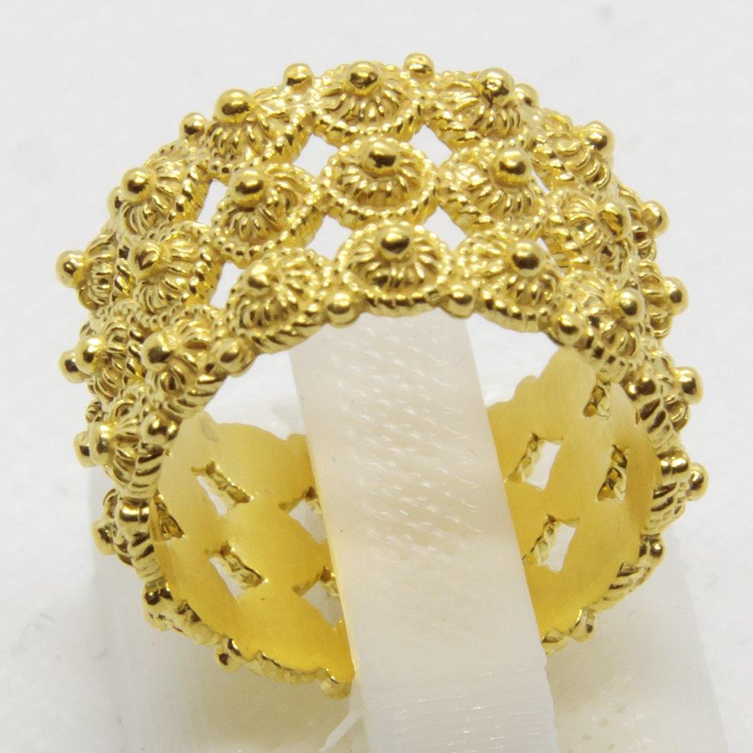 FIT 6636 Fede sarda 3 fili aperta - pianaecasti-gioielleria