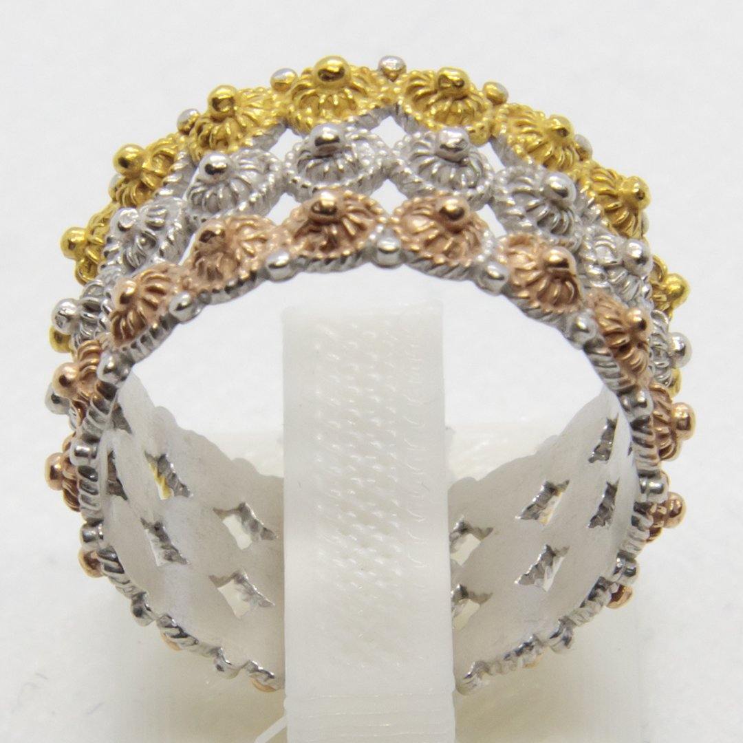 FIT 6636 Fede sarda 3 fili aperta - pianaecasti-gioielleria