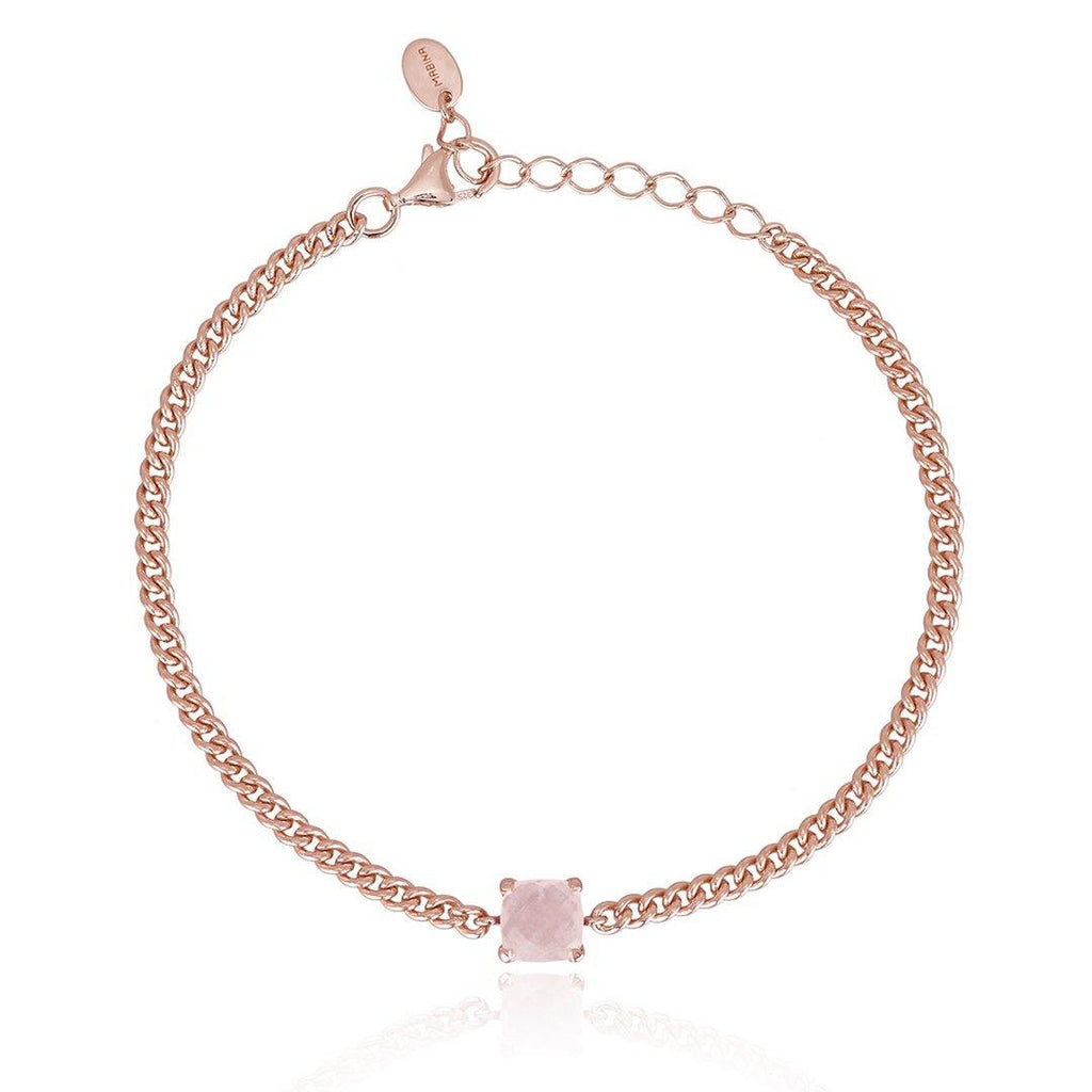 Mabina bracciale groumette con pietra - pianaecasti-gioielleria