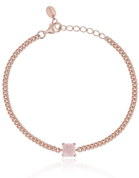 Mabina bracciale groumette con pietra - pianaecasti-gioielleria