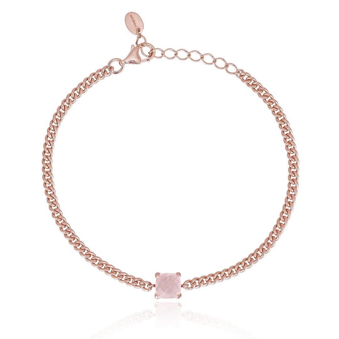 Mabina bracciale groumette con pietra - pianaecasti-gioielleria