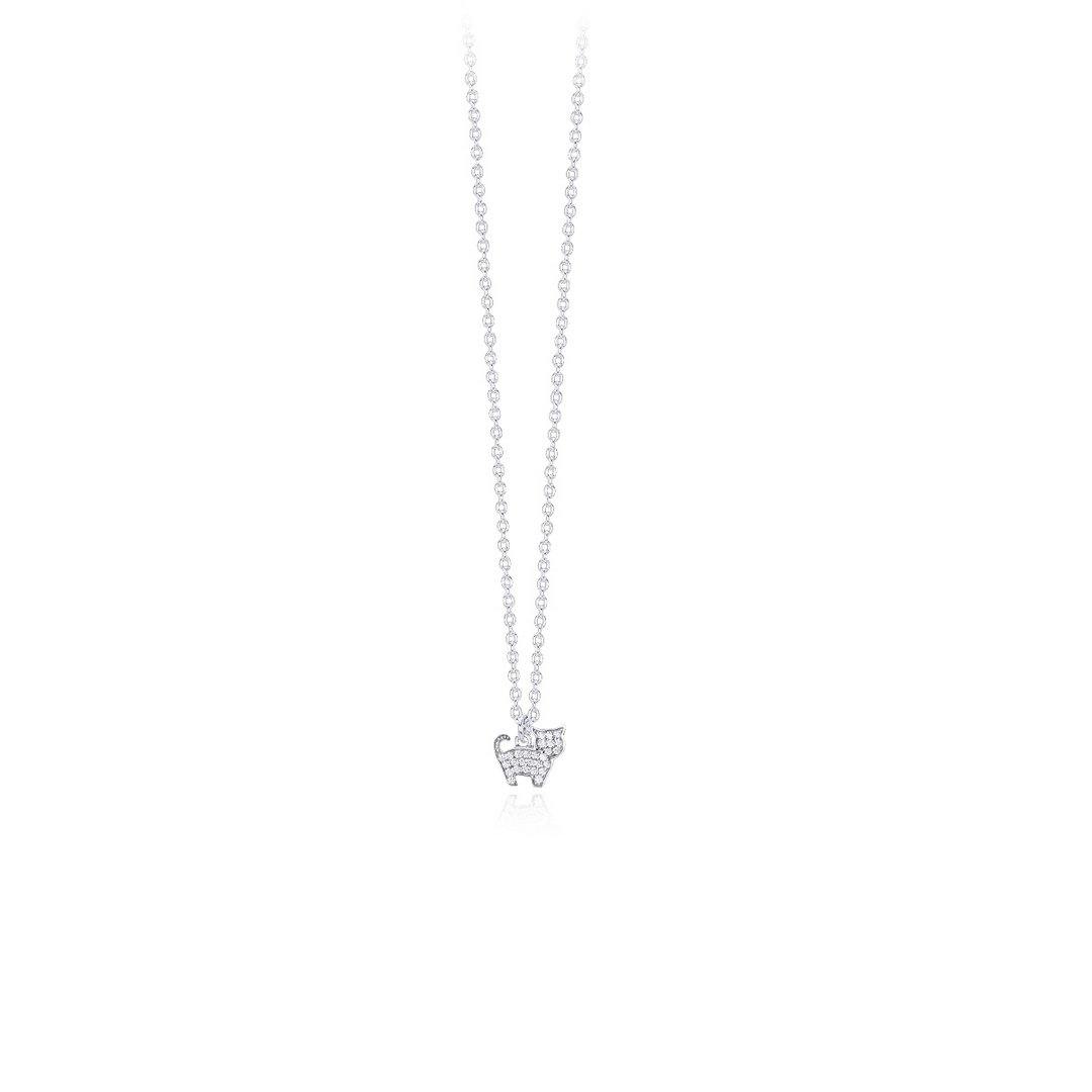 Mabina collana Gattino 553255 - pianaecasti-gioielleria
