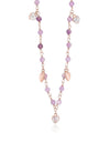 Mabina bracciale rosario con ametista e zirconi 553311 - pianaecasti-gioielleria