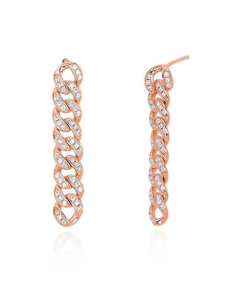 Mabina orecchini groumette e zirconi - pianaecasti-gioielleria