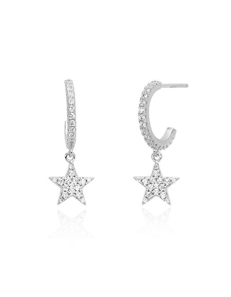 Mabina orecchini semicerchio Stella pendente - pianaecasti-gioielleria