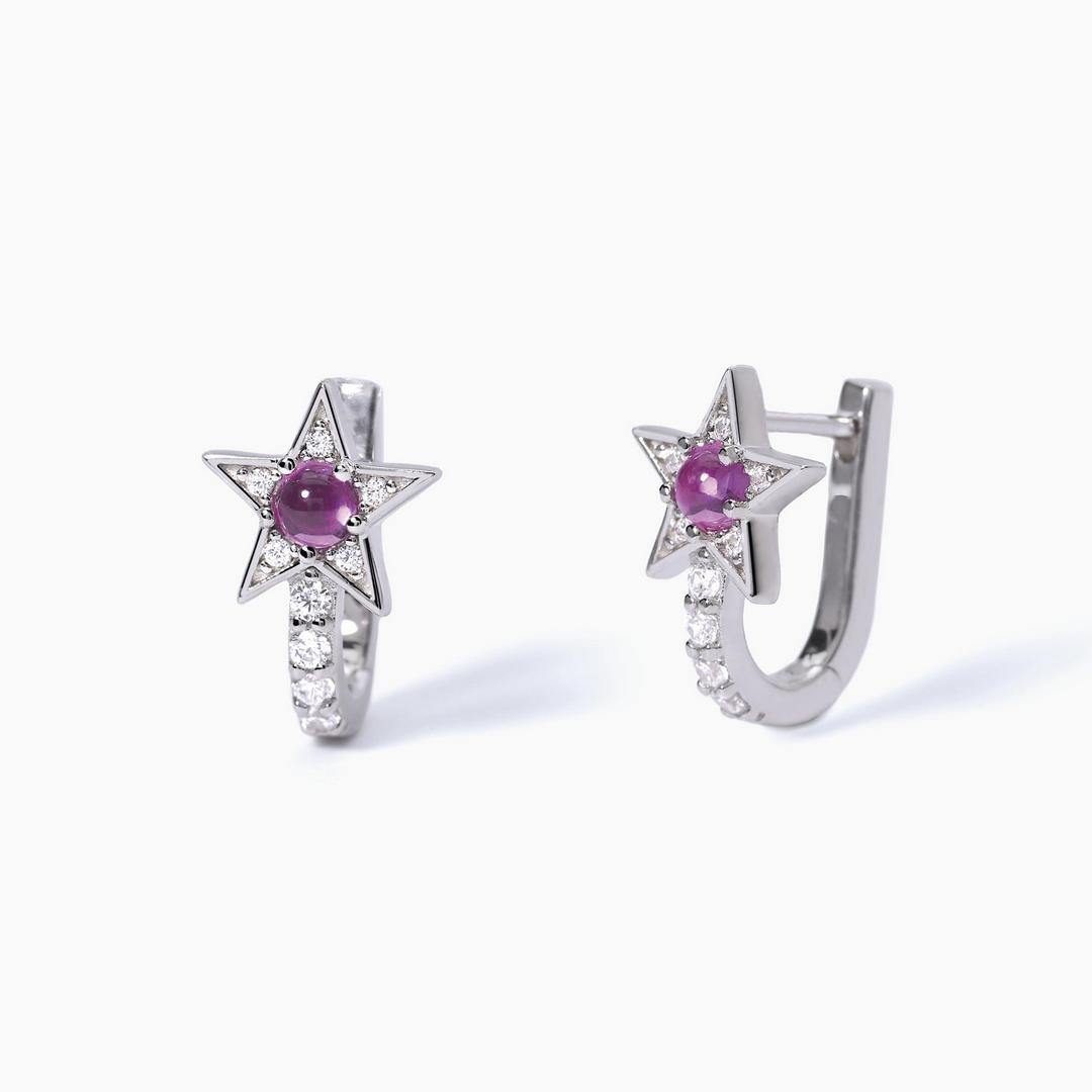 Mabina orecchini semicerchio STARLET