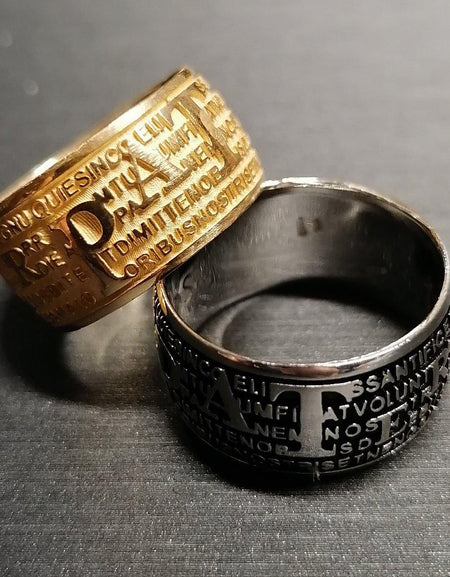 Anello Agios Precem Pater - pianaecasti-gioielleria