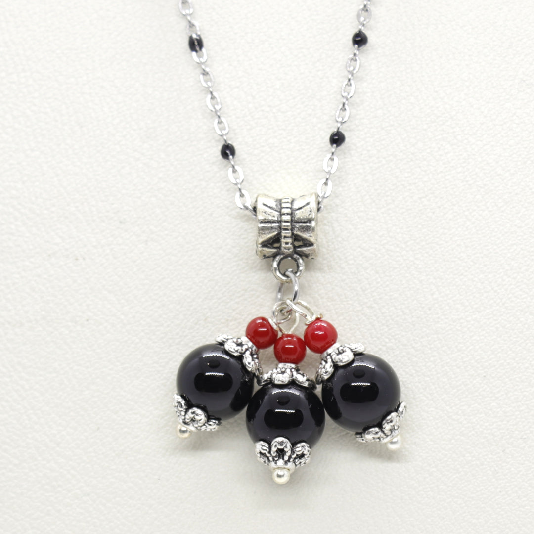 TDS BP32022 Catenina con tre Su Coccu neri