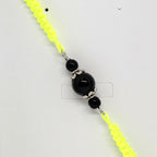 TDS BP33016 Bracciale tessuto con pietre colorate
