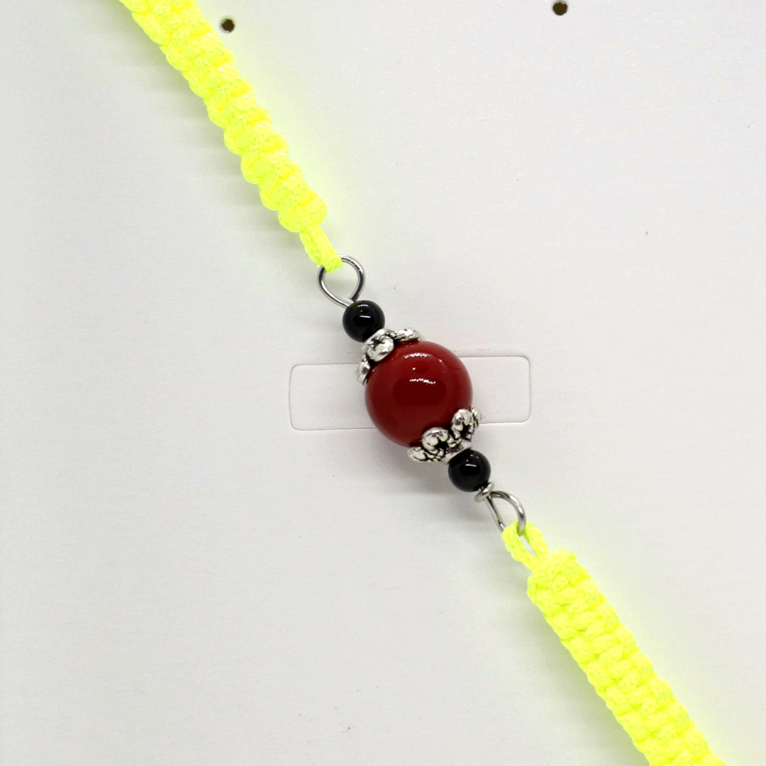 TDS BP33016 Bracciale tessuto con pietre colorate