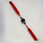 TDS BP33016 Bracciale tessuto con pietre colorate