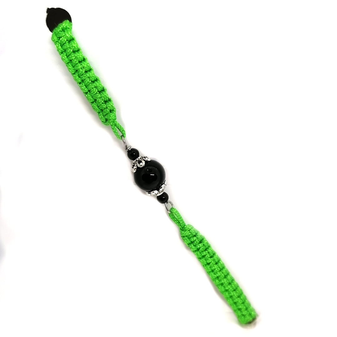 TDS BP33016 Bracciale tessuto con pietre colorate