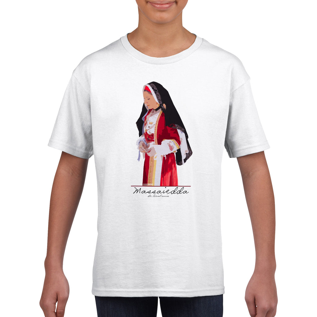Massaiedda T-shirt girocollo bambini