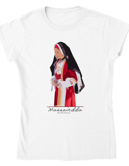 Massaiedda T-shirt donna a girocollo