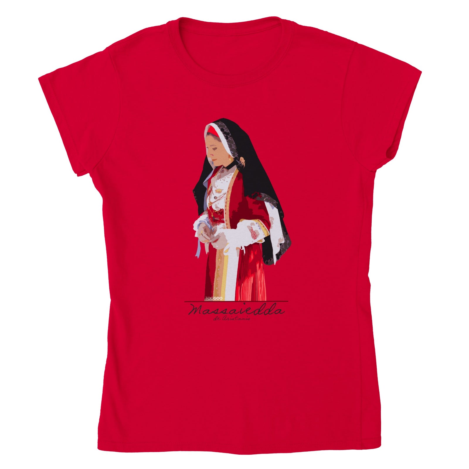 Massaiedda T-shirt donna a girocollo