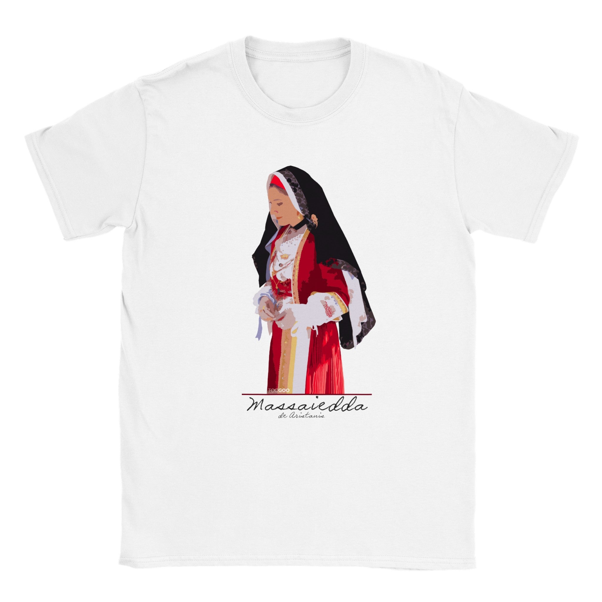 Massaiedda T-shirt girocollo bambini