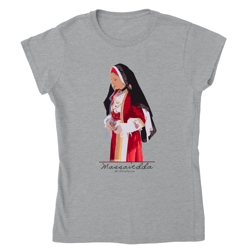 Massaiedda T-shirt donna a girocollo